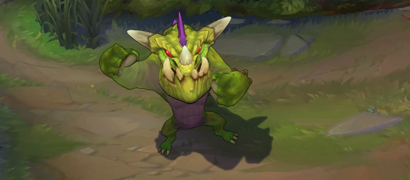 Illustration for article titled League Of Legends' Gentleman Gnar Skin Is Disgustingly Cute